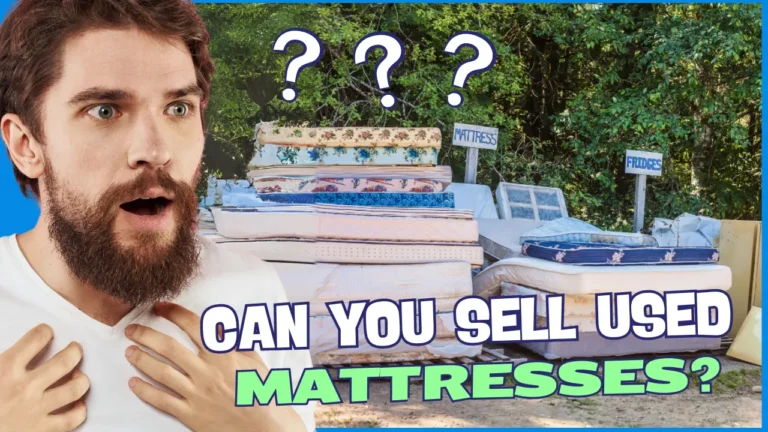 Can you sell used mattresses