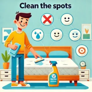 Clean the spots