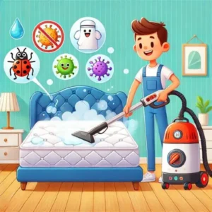 Steam clean your mattress