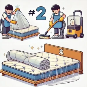 Step 2 prepare the mattress